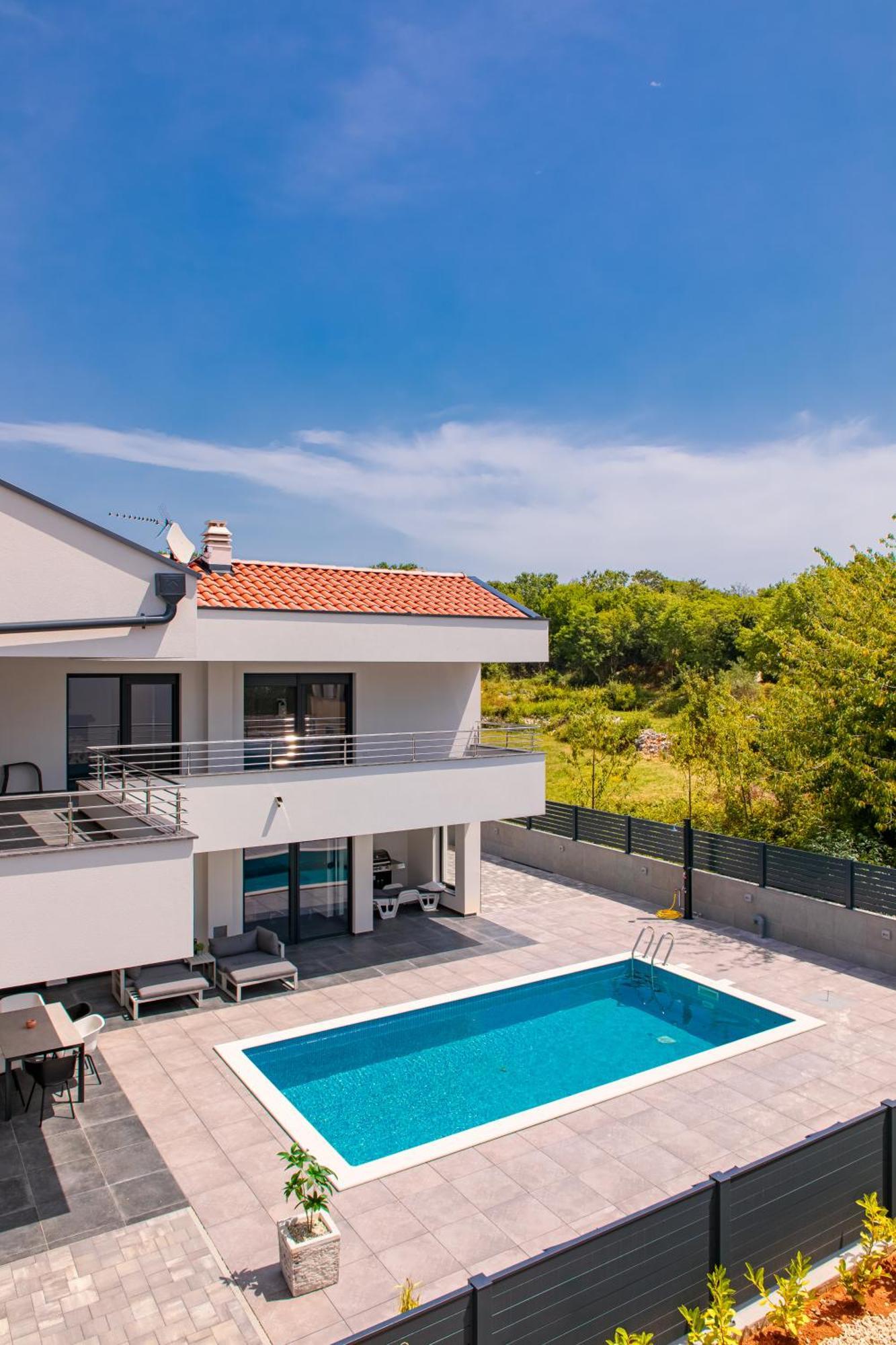 Villa Graefin Malinska Kültér fotó